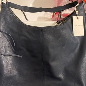 Lucky brand leather hobo bag. never used